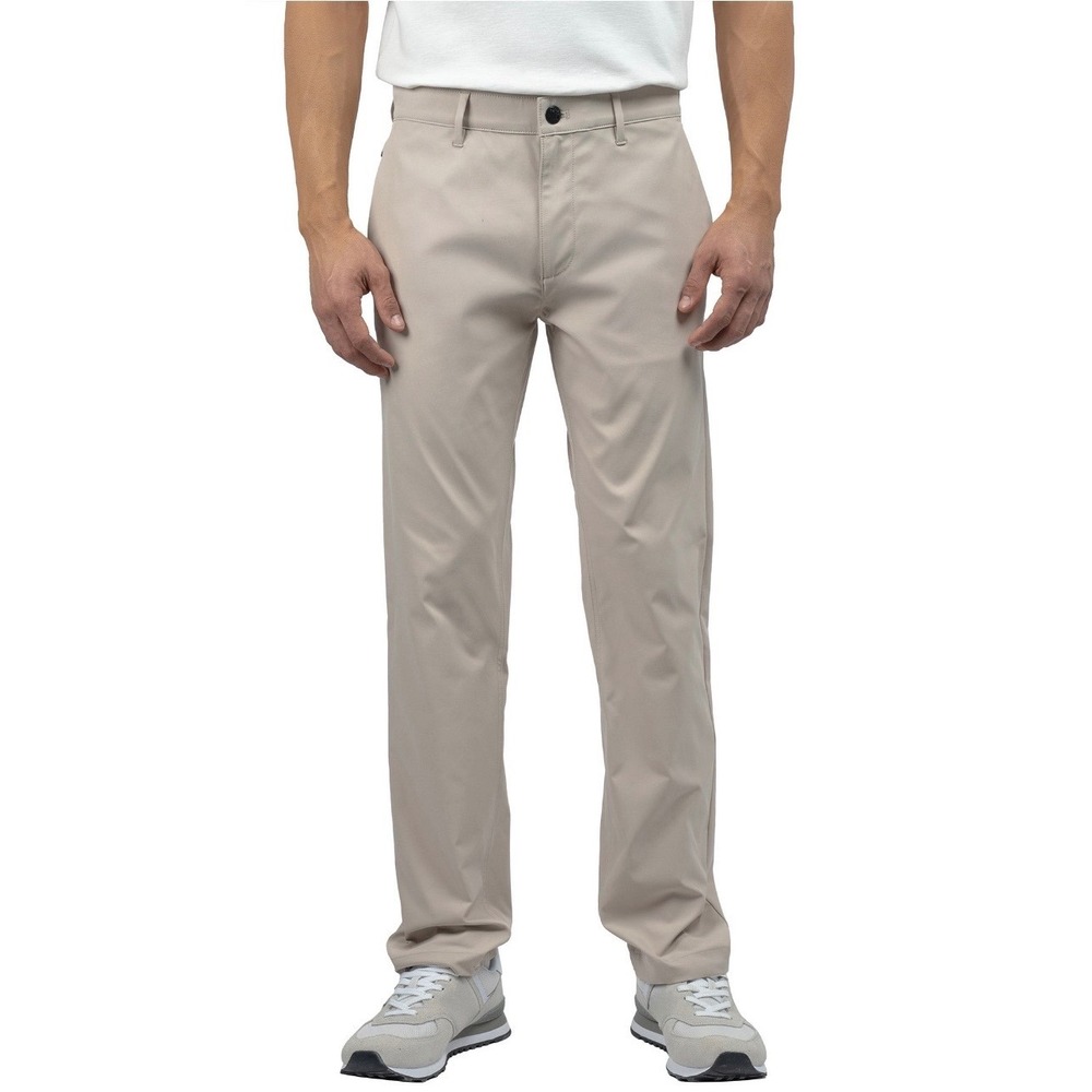 Scott Barber Men Performance Chino Pants Tan 36x30 Flex Waistband 1995064 NEW